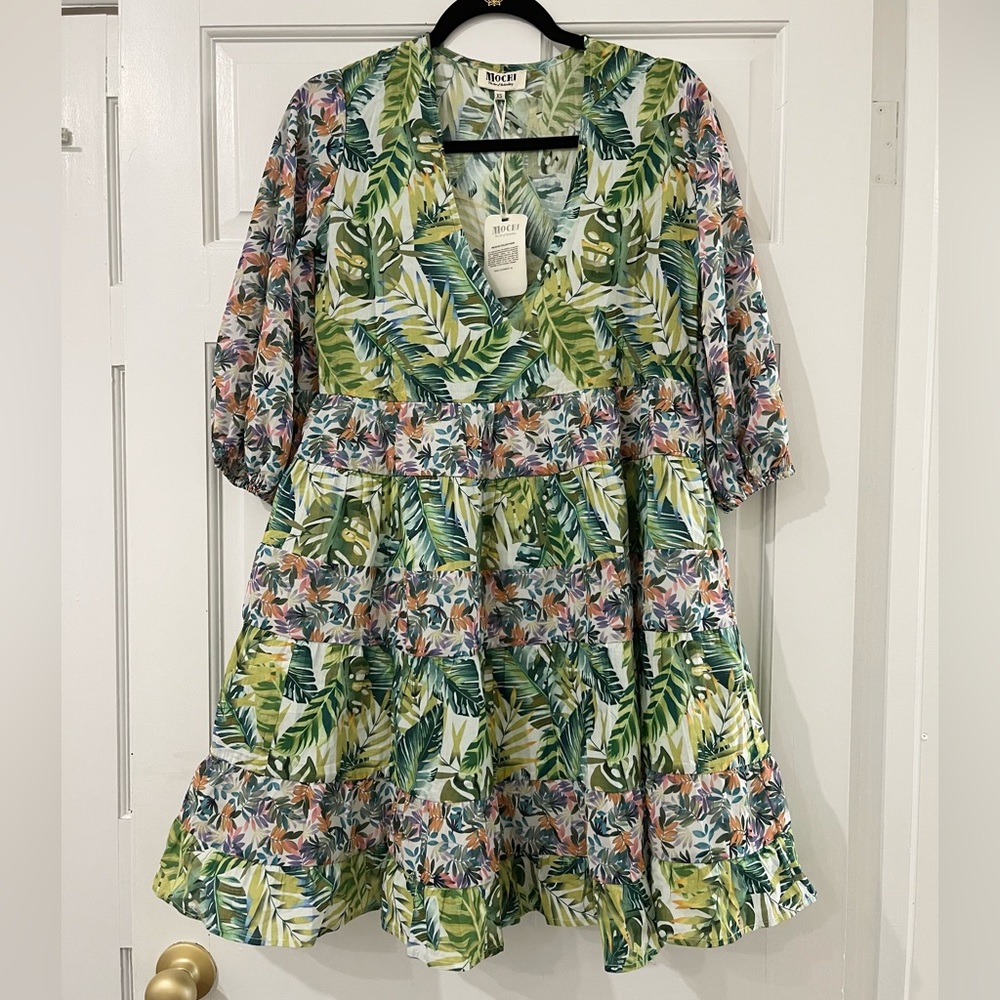 NWT All Things Mochi Tropical Dress